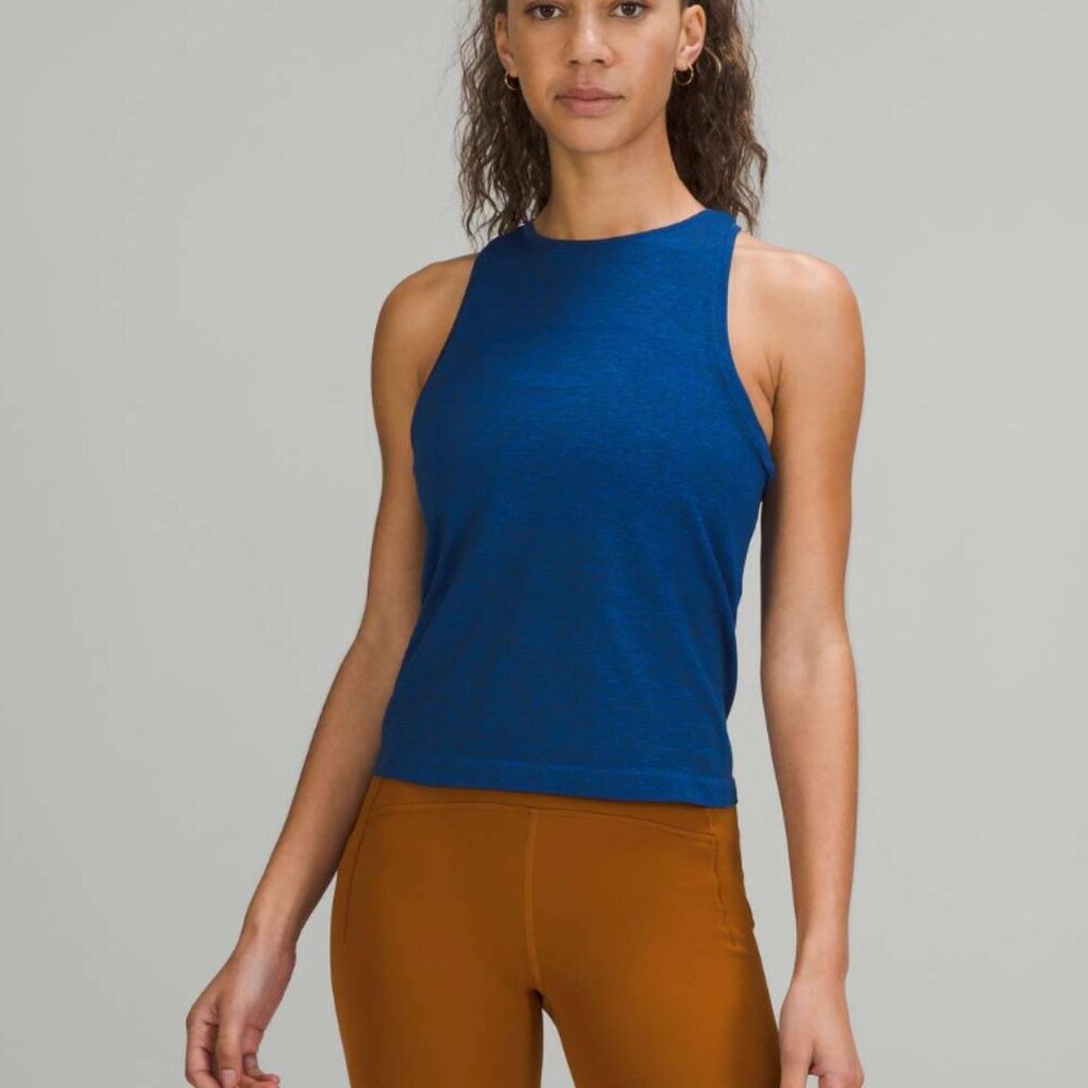 Lululemon Swiftly Tech High-Neck Tank Top 2.0 *Race Length - Size 8